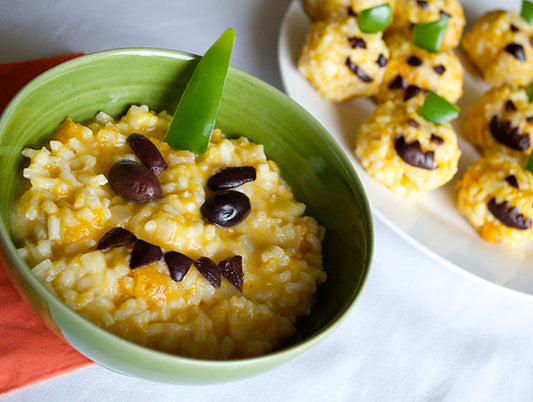 Junk free Halloween themed foods for babies and toddlers