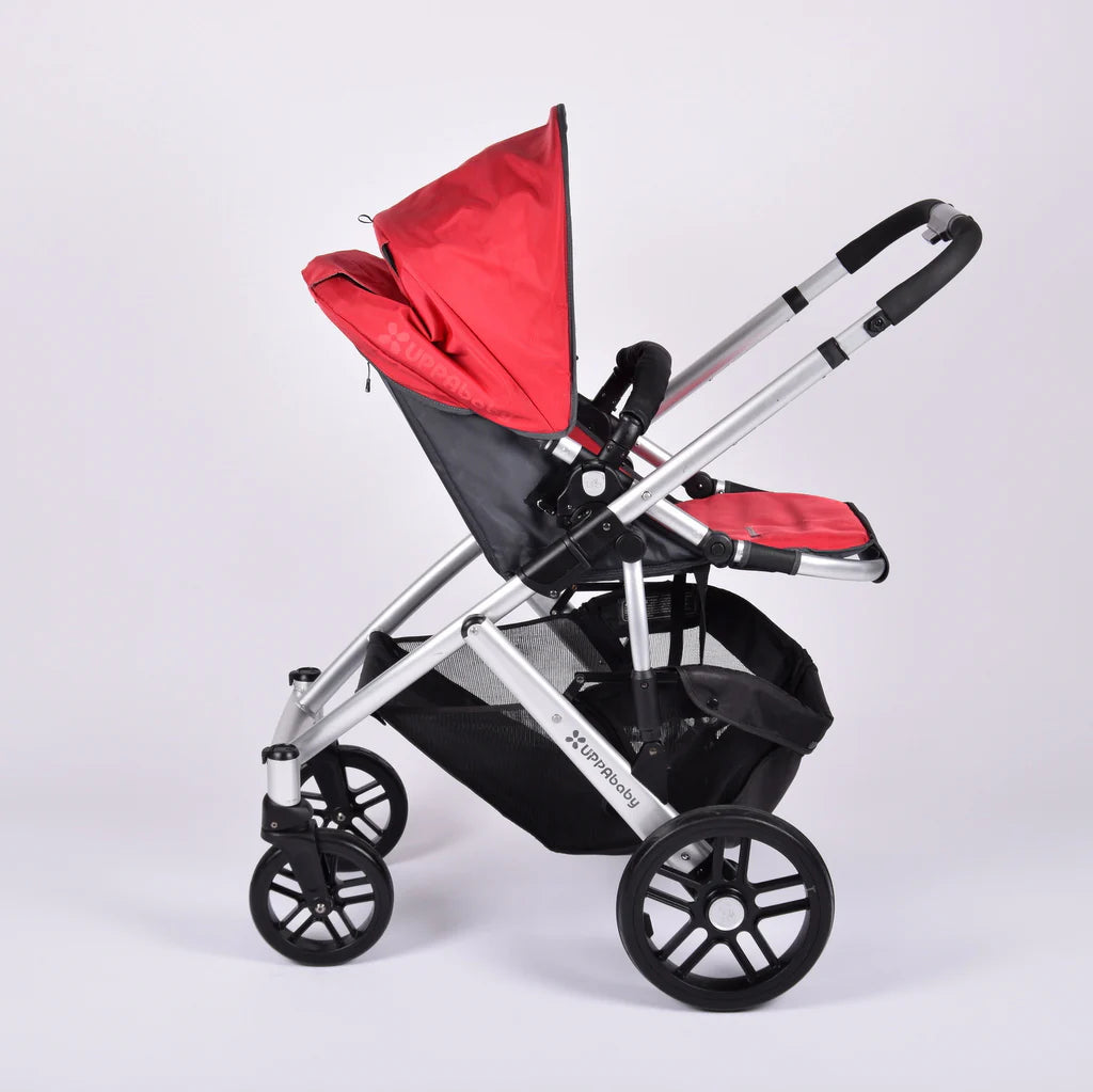 Uppababy Vista Pushchair and Carrycot, Denny Red