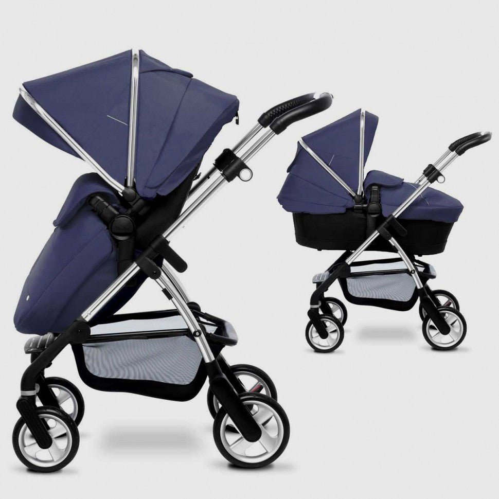 Prams Silver Cross Wayfarer Replacement Chassis Carry Cot Silver