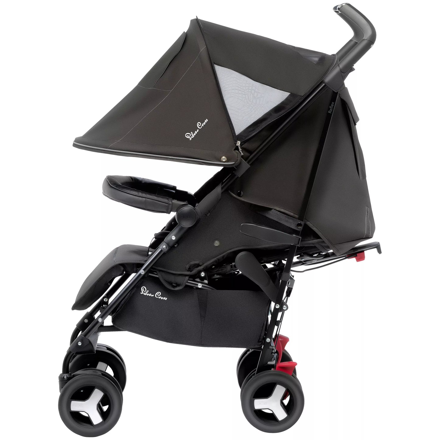 Silver Cross Reflex Pushchair - Black