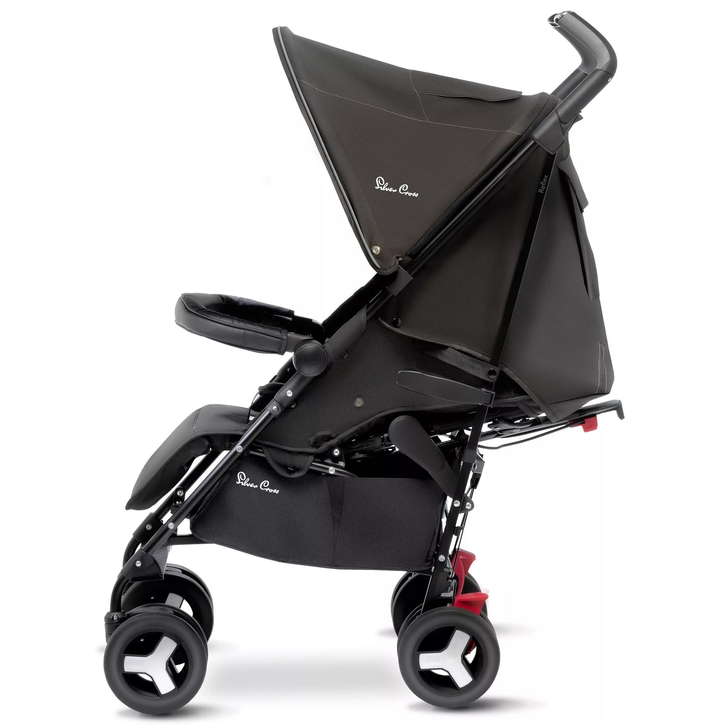 Silver Cross Reflex Pushchair - Black