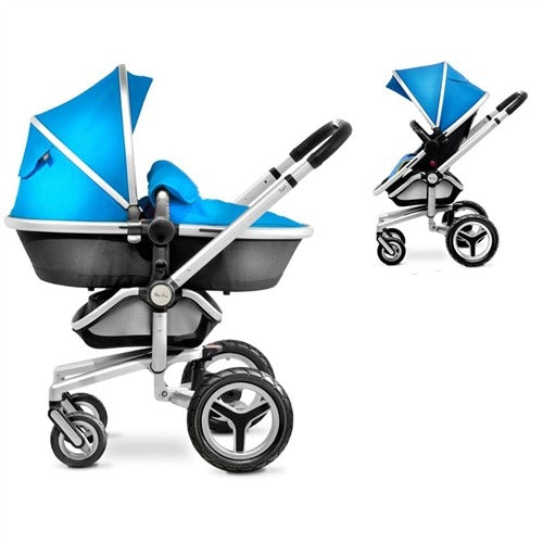 Silver Cross Surf 2 Pram & Pushchair - Blue