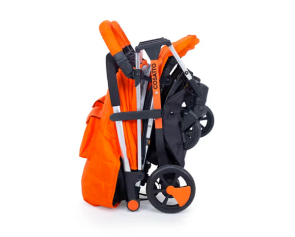 Cosatto Woosh Double Stroller and Footmuffs Bundle - Spaceman