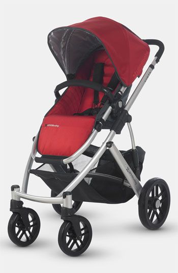 Uppababy Vista Pushchair and Carrycot, Denny Red