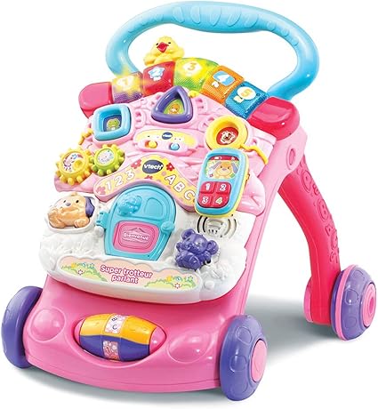 VTech - Super Pink Talking Walker
