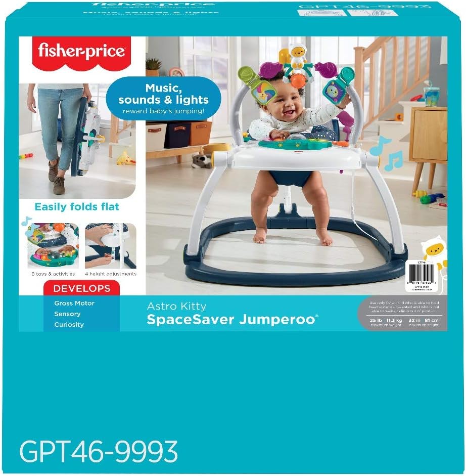 Fisher Price Astro Kitty Spacesaver Jumperoo