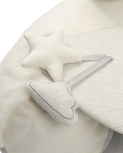 Mamas & Papas Wish Upon A Cloud Sit and Play Baby Floor Seat - Cream & Grey