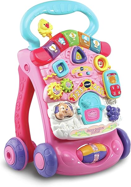 VTech - Super Pink Talking Walker