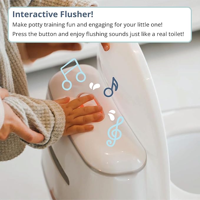 Venture Pote Plus (Grey) Interactive Potty Training Toilet