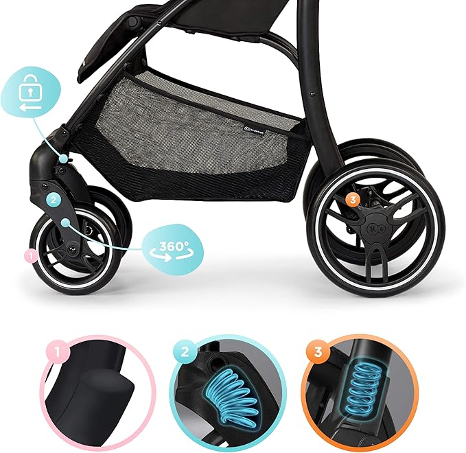 Kinderkraft Lightweight Stroller TRIG - Pink