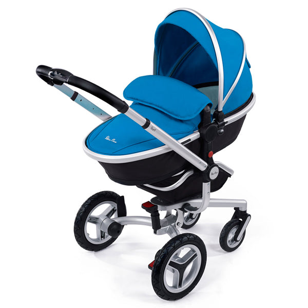 Silver Cross Surf 2 Pram & Pushchair - Blue