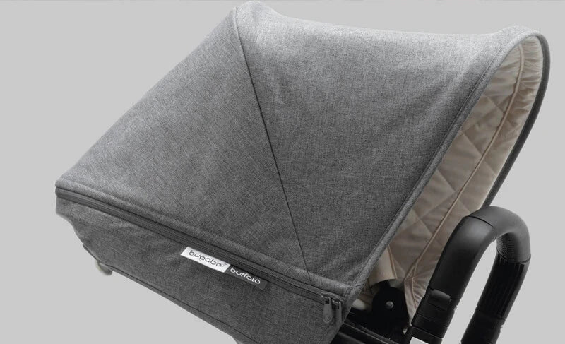 Bugaboo Buffalo Classic+ Pushchair - Grey Melange on Black Frame