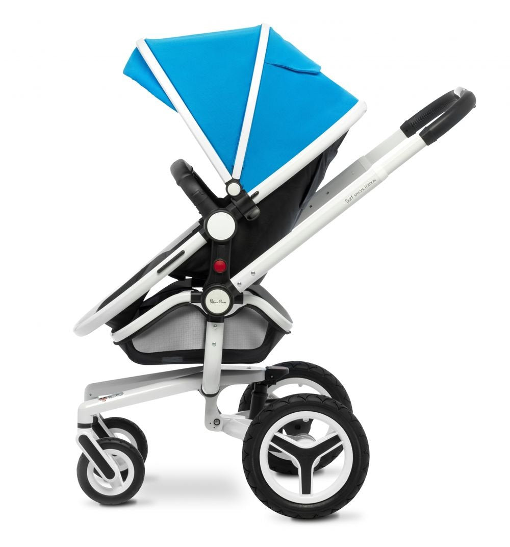 Silver Cross Surf 2 Pram & Pushchair - Blue