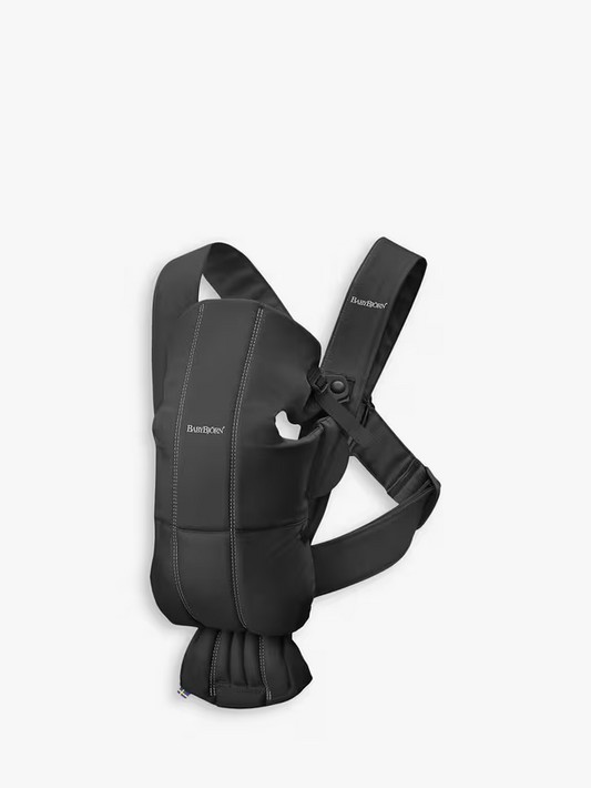 BabyBjörn Baby Woven Mini Carrier - Black