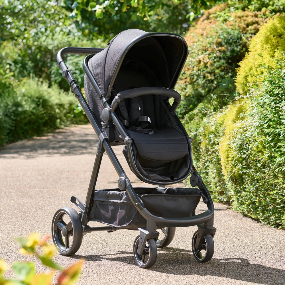 Origin i-Size by Babylo 2-in-1 Travel System with EnfaSafe i-Size R129 Car Seat - Black