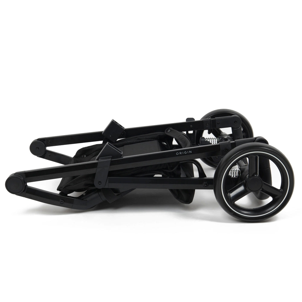 Origin i-Size by Babylo 2-in-1 Travel System with EnfaSafe i-Size R129 Car Seat - Black