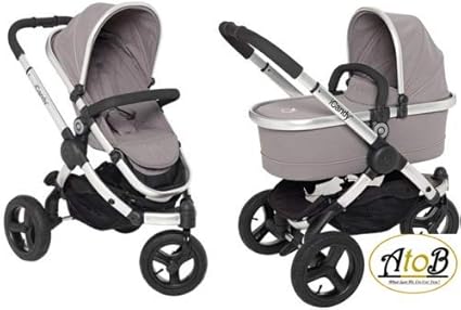 Peach All Terrain Jogger & Carrycot - Dove