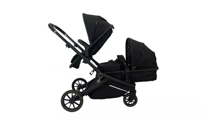 My Babiie MB33 Tandem Pushchair - Black Leopard