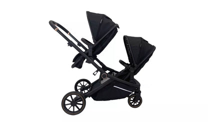 My Babiie MB33 Tandem Pushchair - Black Leopard