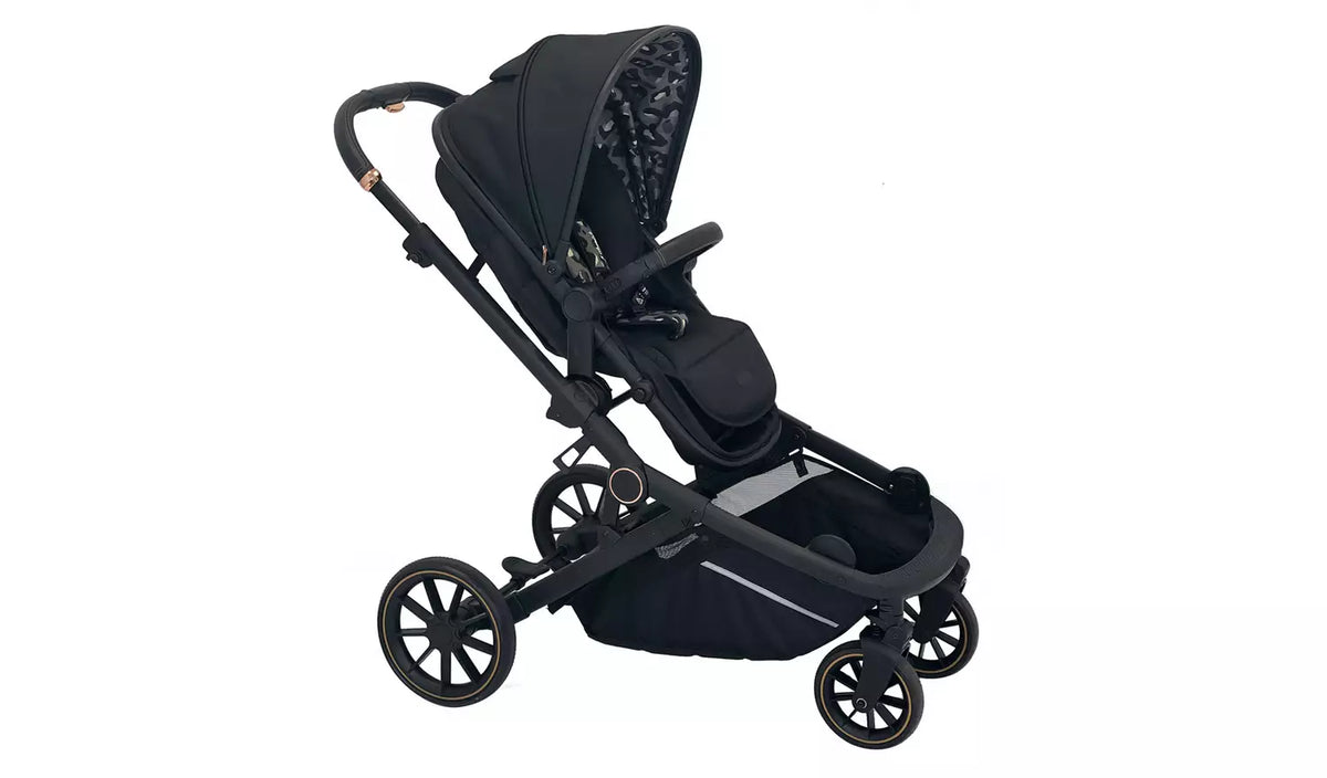 My Babiie MB33 Tandem Pushchair - Black Leopard