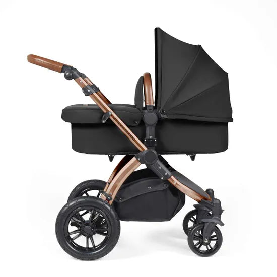 Ickle Bubba Stomp Luxe All-in-one Travel System (cirrus) - Bronze /Midnight /Tan