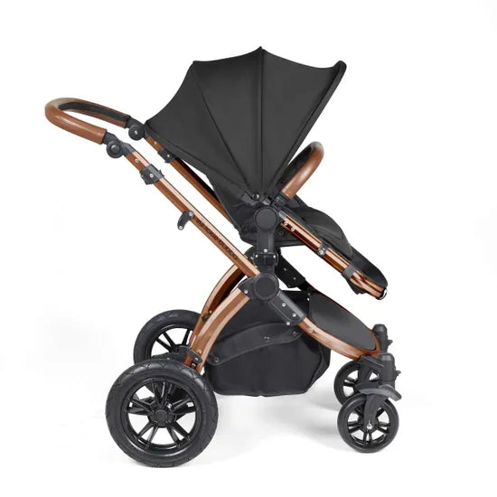 Ickle Bubba Stomp Luxe All-in-one Travel System (cirrus) - Bronze /Midnight /Tan
