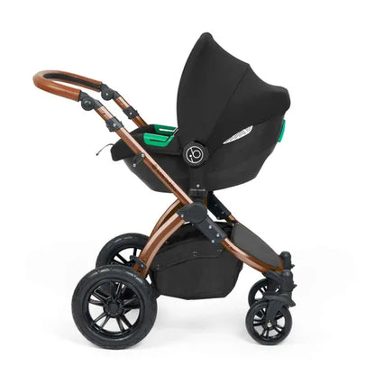 Ickle Bubba Stomp Luxe All-in-one Travel System (cirrus) - Bronze /Midnight /Tan