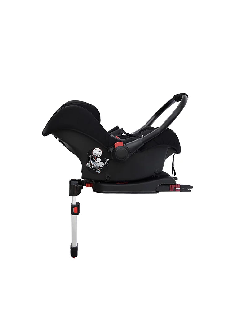Ickle Bubba Stomp V3 Travel System with Galaxy Car Seat & Isofix Base - Champagne / Navy / Black