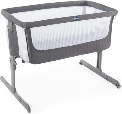 Chicco Next2me me Air Bedside Crib Dark Grey