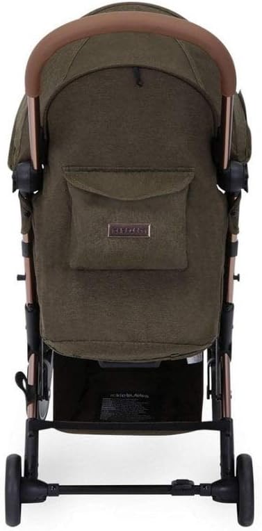 Ickle Bubba Globe Prime Baby Stroller - Khaki / Rose Gold