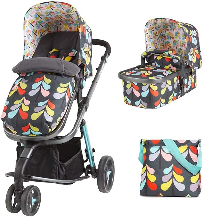 Cosatto Giggle 2 2 in 1 Travel System – Charcoal Fox Tale