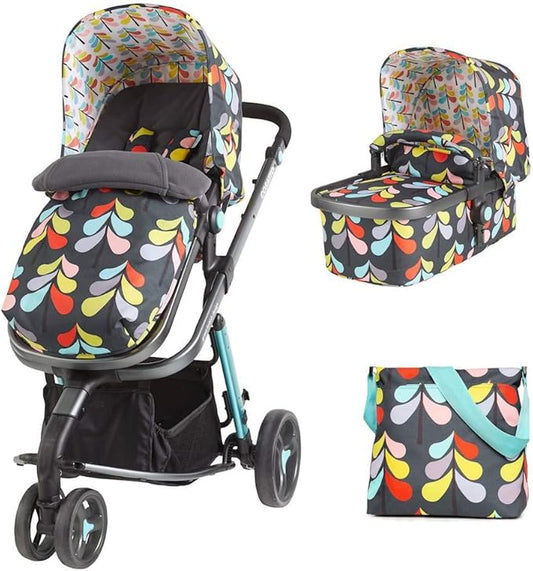 Cosatto Giggle 2 2 in 1 Travel System – Charcoal Fox Tale