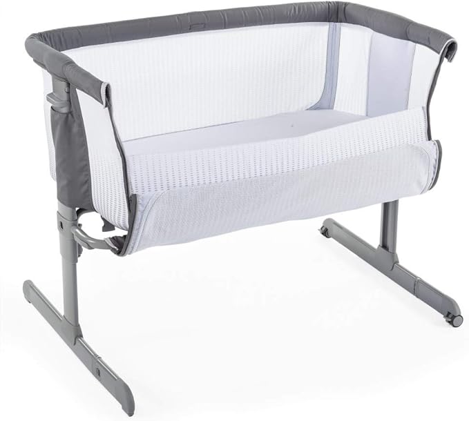 Chicco Next2me me Air Bedside Crib Dark Grey