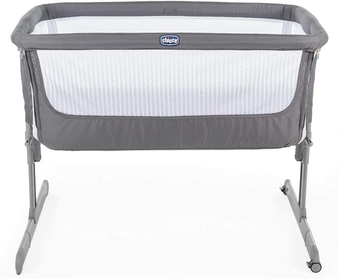 Chicco Next2me me Air Bedside Crib Dark Grey