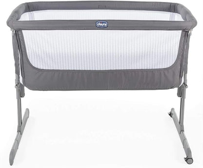 Chicco Next2me me Air Bedside Crib Dark Grey