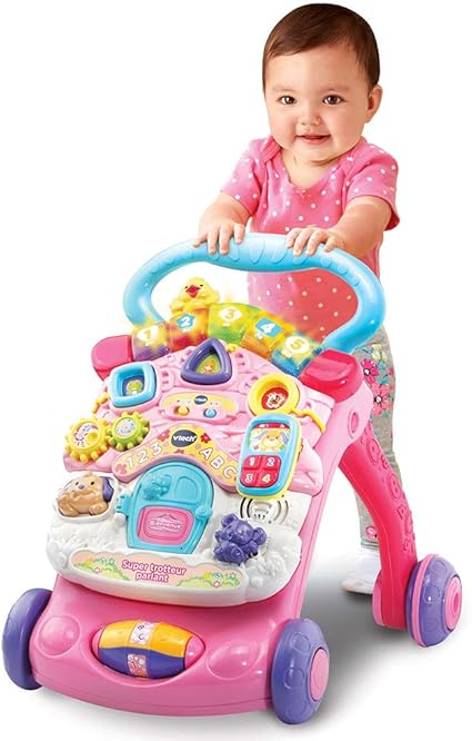 VTech - Super Pink Talking Walker