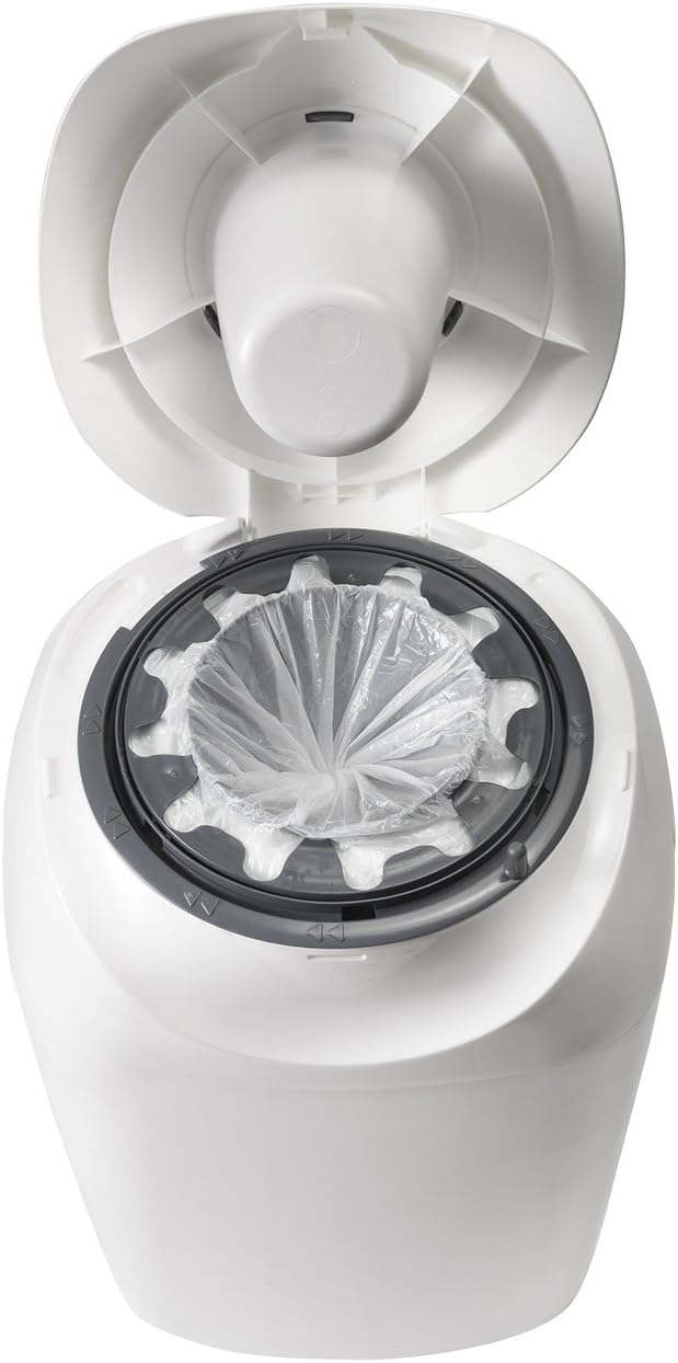Tommee Tippee Sangenic Tec Nappy Disposal Tub - White