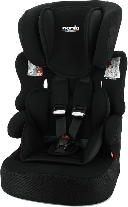 Nania BELINE Child car seat, Group 1/2/3 (9-36kg) - Beline Black