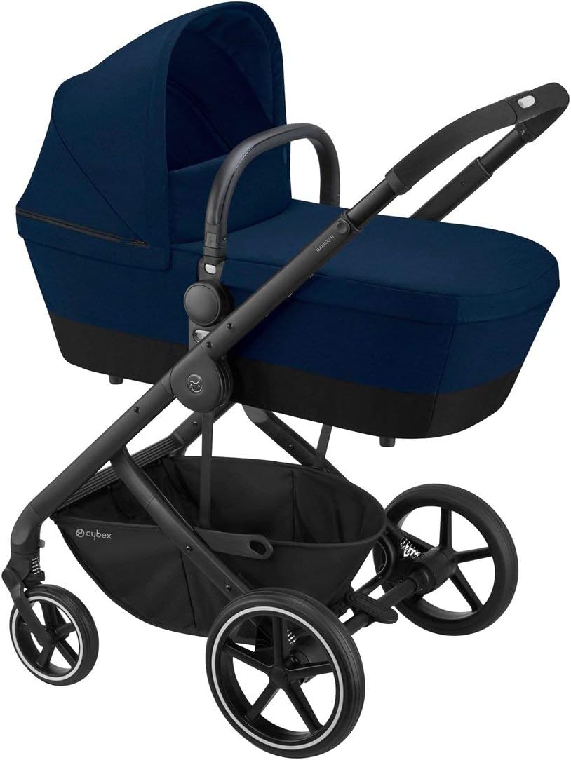 Cybex Gold Balios S 2-in-1 Pushchair - Navy on Black Chassis