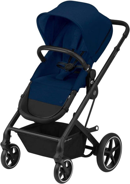 Cybex Gold Balios S 2-in-1 Pushchair - Navy on Black Chassis