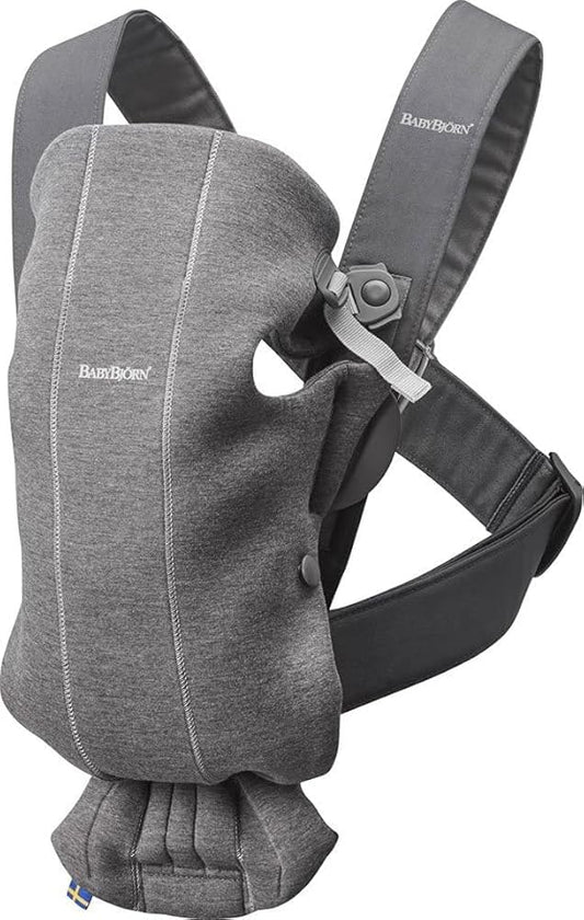 BabyBjörn Baby Carrier Mini 3D Jersey - Dark grey