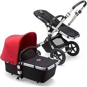 Bugaboo Cameleon 3 Plus Pushchair - Black / Neon Red