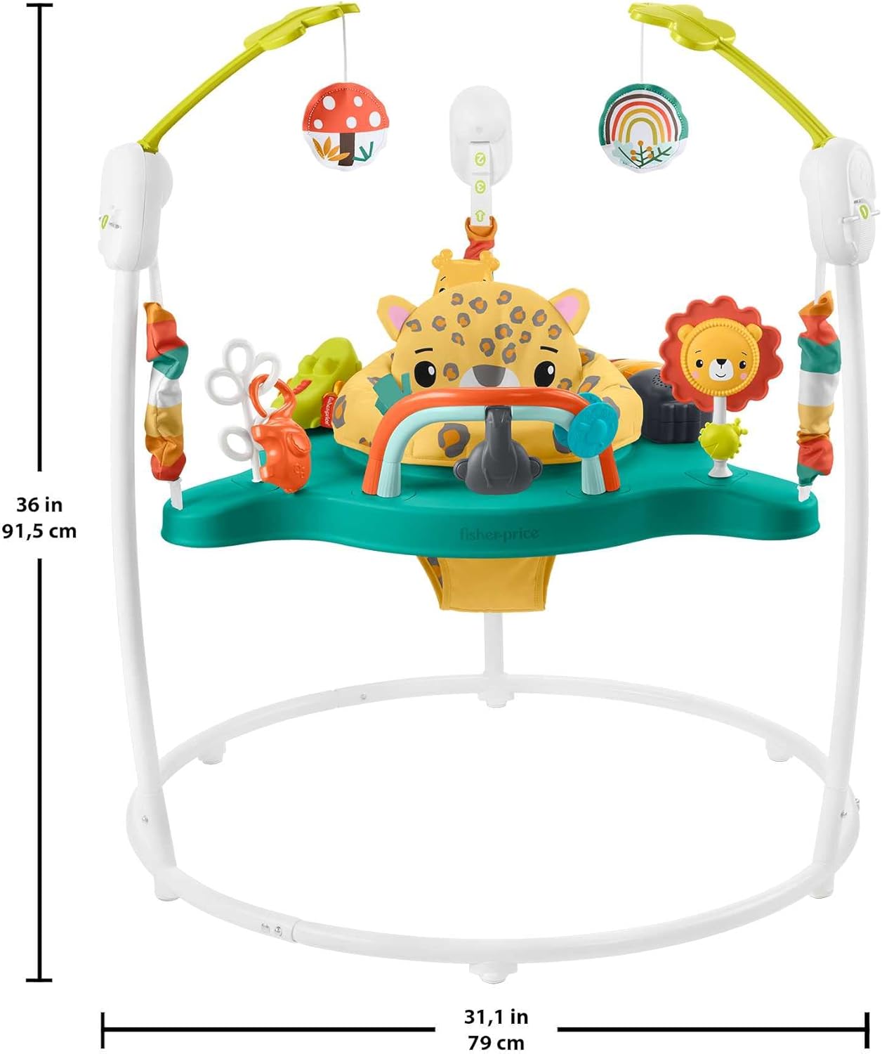 Fisher-Price Leaping Leopard Jumperoo Activity Center