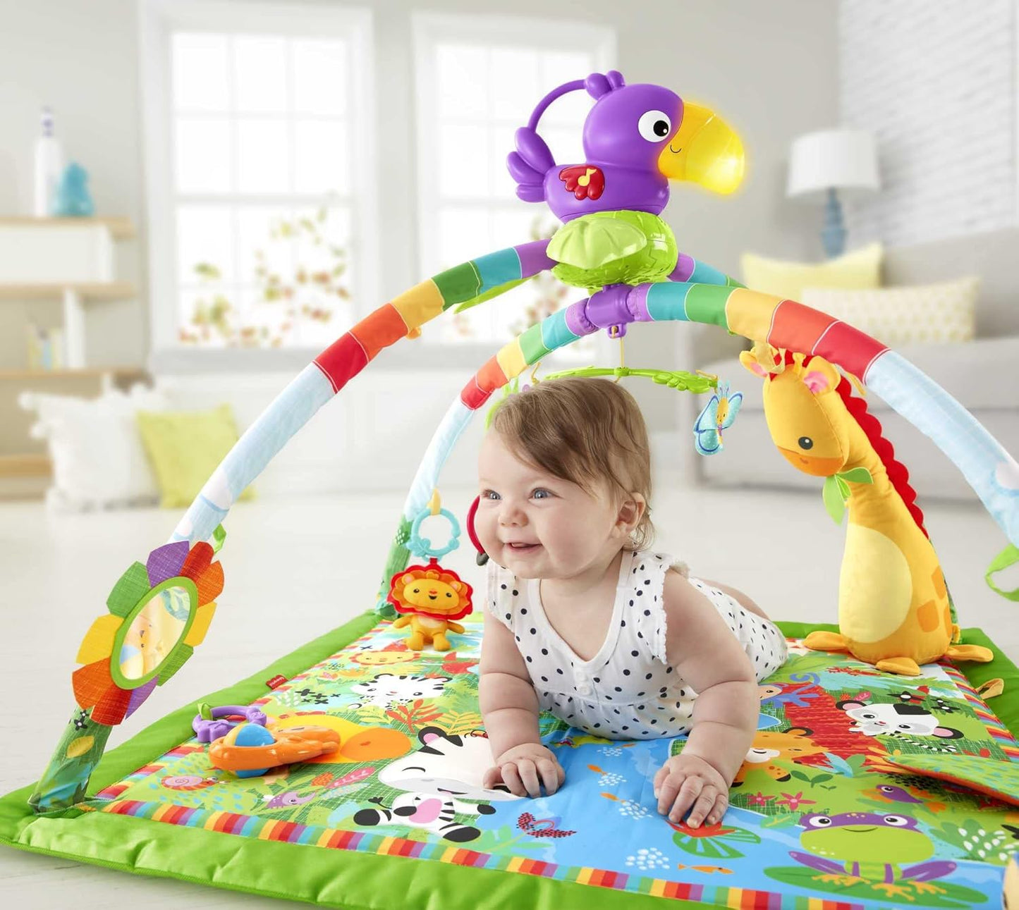Fisher-Price Rainforest Music & Lights Deluxe Gym