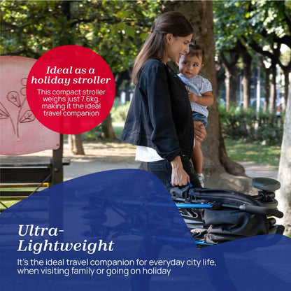 Chicco Echo Lightweight Stroller - Stone