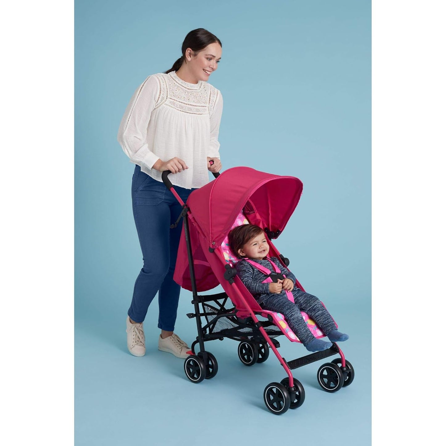 Mothercare Nanu Stroller - Pink Daisy