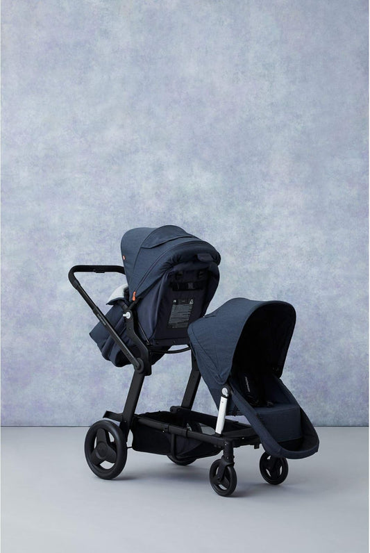 Mothercare PC Genie Double Travel System - Slate