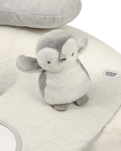 Mamas & Papas Wish Upon A Cloud Sit and Play Baby Floor Seat - Cream & Grey
