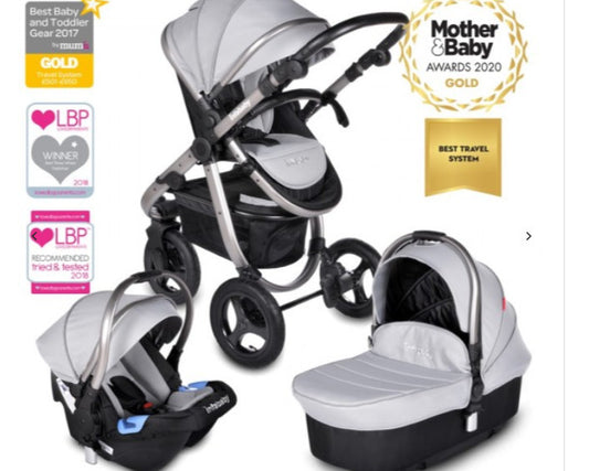 Infababy Ultimo 3 Wheel Travel System - Space Grey