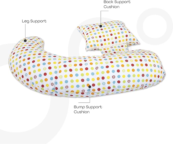The Moon Brand Multi Position Maternity Pillow - Multi Coloured